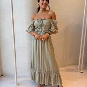 TIERED PANELS SUMMER DRESS